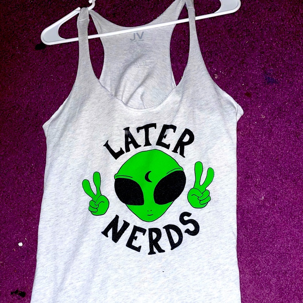 Later nerds workout shirt